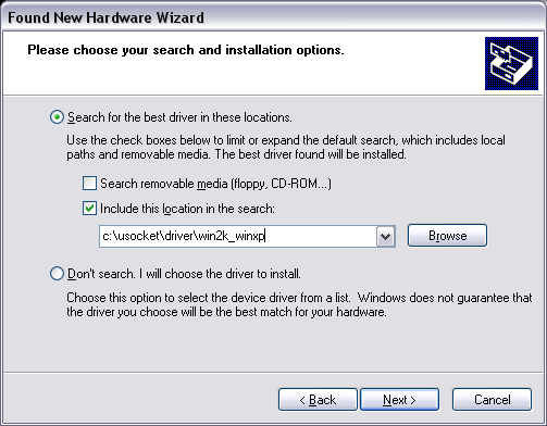 Installation Windows step 4